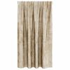 vidaXL Cortinas de Terciopelo 2 pcs Crema 140 x 140 cm Terciopelo