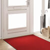 vidaXL Felpudo Otro Rojo y Negro 120 x 250 cm Polipropileno y vinilo