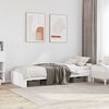 vidaXL Estructura de cama madera de ingeniería blanca 90x190 cm
