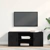 vidaXL Gabinete de TV Roble negro 100 x 35 x 40 cm