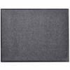 vidaXL Felpudo gris 90 x 60 cm PVC