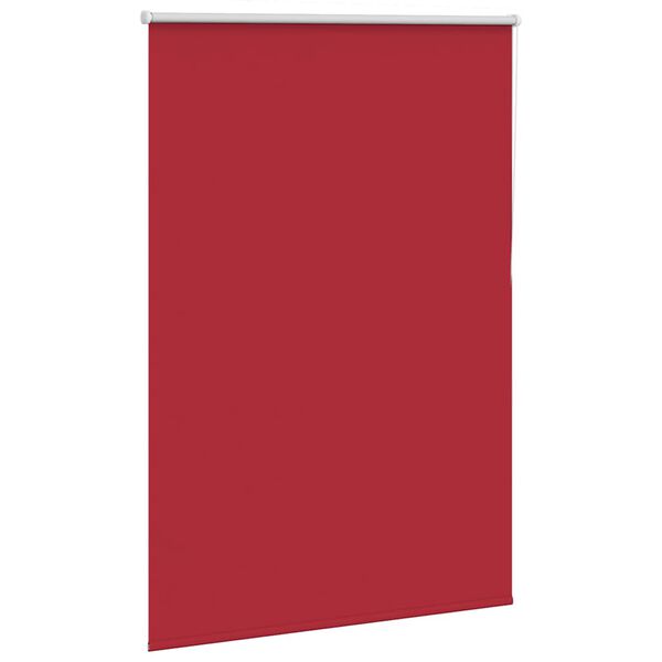 vidaXL Estor Enrollable Opaco Rojo 90x150 cm Tela Ancho 85,7 cm
