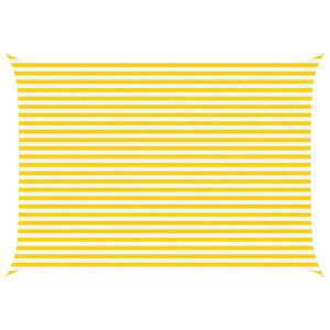 vidaXL Toldo Vela de Sombra Amarillo y 5 x 3,5 m 100% Poli&eacute;ster Oxford