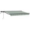 vidaXL Armaz&oacute;n de toldo manual con LEDs 2,5 x 2 m