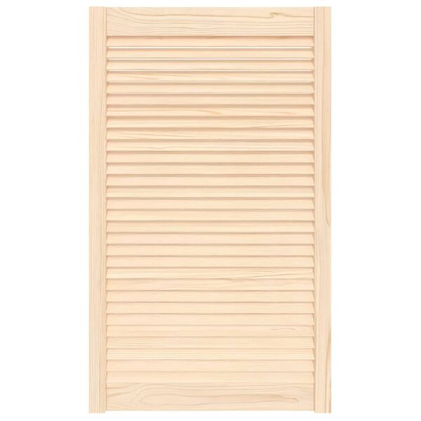 vidaXL Puerta de armario de lamas madera de pino maciza 99,3x59,4 cm