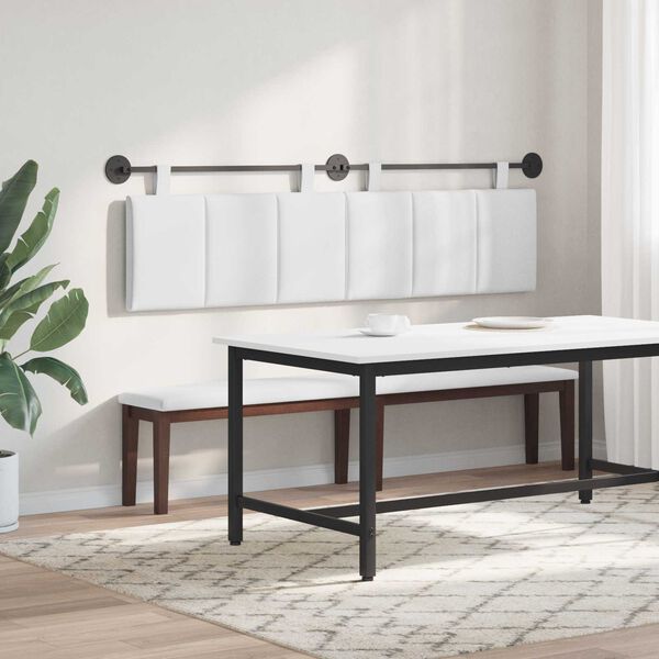 vidaXL Cabecera Colgante Montaje en la pared 190 x 55 x 5 cm tela