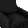 vidaXL Sillón de masaje eléctrico tela negro