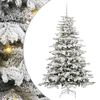 vidaXL &Aacute;rbol de Navidad artificial con ramas articuladas 180 cm