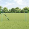 vidaXL Poste de Valla 26 pcs Verde 3,2 x 3,2 x 190 cm