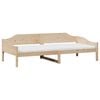 vidaXL Estructura de cama sin colchón madera maciza de pino 90x200 cm