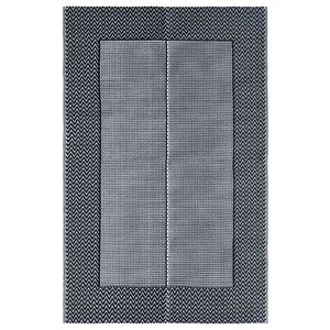 vidaXL Alfombra de exterior PP ARAKIL gris 120x180 cm
