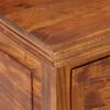 vidaXL Zapatero de madera maciza de acacia 60x40x41 cm