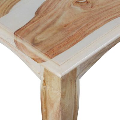 vidaXL Mesa consola con 3 cajones madera maciza sheesham 110x40x76 cm