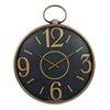 Gifts Amsterdam Reloj de pared Toulouse metal dorado negro 60x5,5x74cm