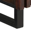 vidaXL Aparador de madera maciza de mango marrón 90x34x75 cm