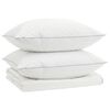 vidaXL Juego de edred&oacute;n 90% plum&oacute;n de ganso FULDA 3 uds. 135 x 220 cm