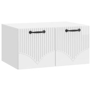 vidaXL Mueble para TV de pared Brillante 59,5 x 41 x 30 cm