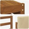 vidaXL Conjunto de sof&aacute;s de exterior con coj&iacute;n 8 pcs Natural y Beige