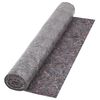 vidaXL Fieltro antideslizante protector color gris 50 m 180 g/m&sup2;