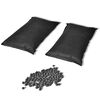 vidaXL Bolsa desodorizante de carb&oacute;n activado 2 unidades 2 kg