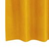 vidaXL Cortinas opacas 2 pcs Amarillo Mostaza 140 x 225 cm Terciopelo
