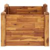 vidaXL Arriate de madera maciza de acacia 60x60x44 cm
