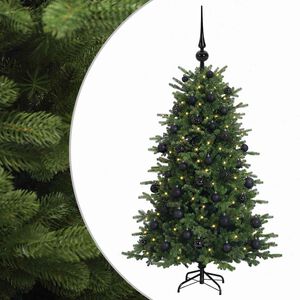 vidaXL &Aacute;rbol de Navidad artificial con bolas 120 cm 150 LED
