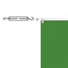 vidaXL Toldo vertical verde claro 180x600 cm tela oxford