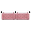 vidaXL Cabecera Colgante Rosa 170 x 55 x 5 cm Terciopelo