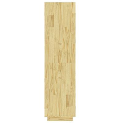 vidaXL Estantería/divisor de espacios madera maciza pino 60x35x135 cm