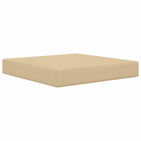 vidaXL Coj&iacute;n para sof&aacute; de exterior 2 pcs Beige Poli&eacute;ster