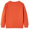 Sudadera infantil naranja 104