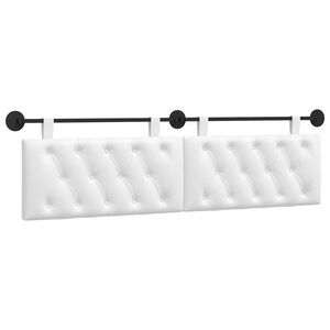 vidaXL Cabecera Colgante Montaje en la pared 170 x 55 x 7 cm tela