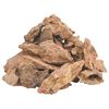 vidaXL Piedras de lava marr&oacute;n 10 kg 1-10 cm