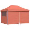 vidaXL Carpa de Fiesta Terracota 279 x 410 x 315 cm Tela Oxford