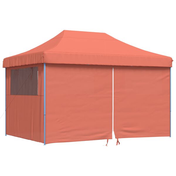vidaXL Carpa de Fiesta Terracota 279 x 410 x 315 cm Tela Oxford
