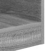 vidaXL Mesa Auxiliar Gris Sonoma 30,5 x 30 x 45 cm