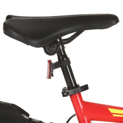 vidaXL Bicicleta montaña 21 velocidades 26 pulgadas rueda 49 cm rojo