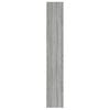 vidaXL Estanter&iacute;a de madera contrachapada gris Sonoma 40x30x189 cm