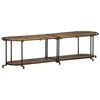 vidaXL Mueble de TV madera maciza reciclada 160x42x40 cm