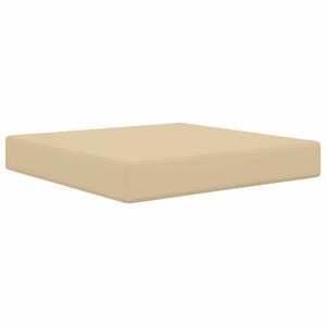 vidaXL Coj&iacute;n para sof&aacute; de exterior Poli&eacute;ster Beige 60 x 60 cm