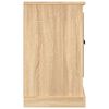 vidaXL Aparador de madera contrachapada roble Sonoma 100x35,5x60 cm
