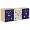 vidaXL Mueble de TV Montado en la Pared MAINZ 102 x 33 x 40 cm