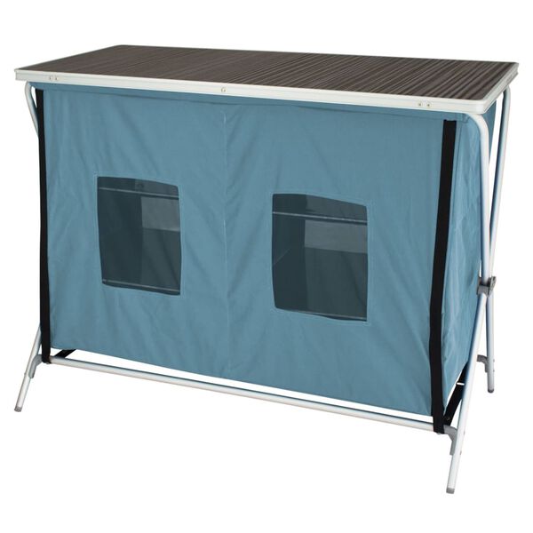 Eurotrail Armario de camping Brocas azul 110x52x90 cm