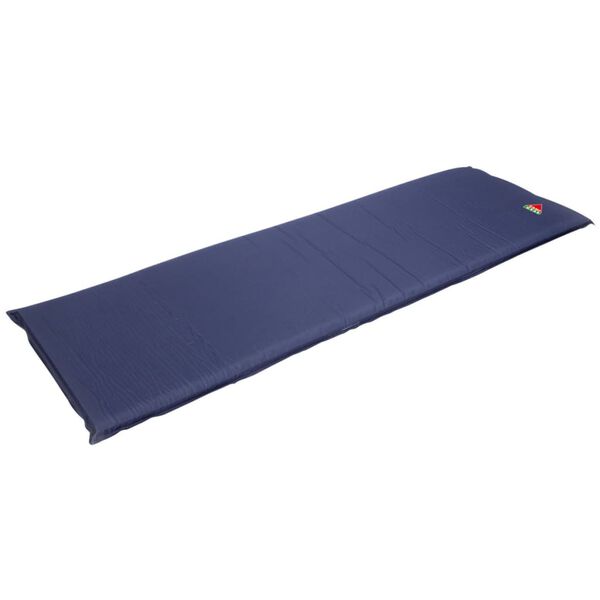 Camp Gear Colchoneta auto-hinchable Basic 5.0 198x63 cm azul 3400009