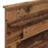 vidaXL Estructura de cama con cabecera Madera vieja 100 x 200 cm