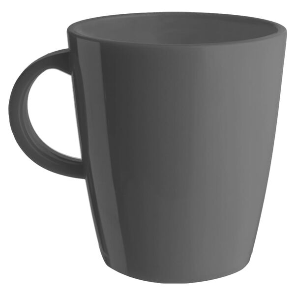 Travellife Vajilla de lujo para camping J&aacute;vea 16 piezas gris oscuro