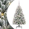 vidaXL &Aacute;rbol de Navidad artificial 120 cm 150 LED Blanco C&aacute;lido