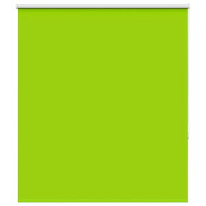 vidaXL Estor Enrollable Opaco hojas verde 130x150cm Tela Ancho 126,6cm