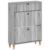 vidaXL Armario Zapatero ALKMAAR 78 x 24 x 103 cm Madera de ingenier&iacute;a